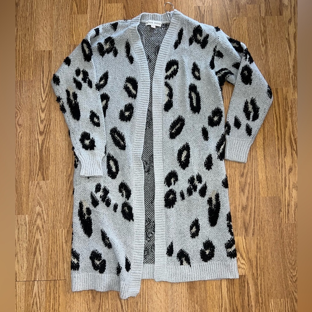 Knox Rose Cheetah Cardigan